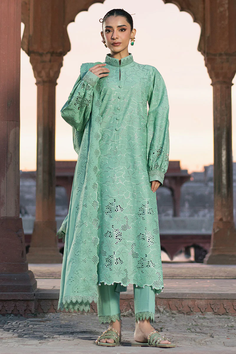 SPRING FIELD-3PC CHIKANKARI SUIT - Image 5