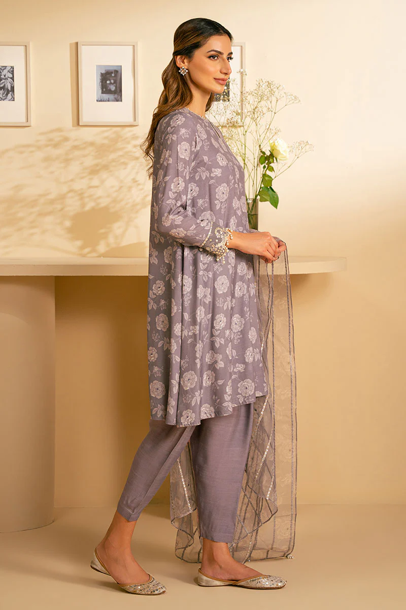 STEEL BREEZE-2 PC (SHIRT & DUPATTA) - Image 3