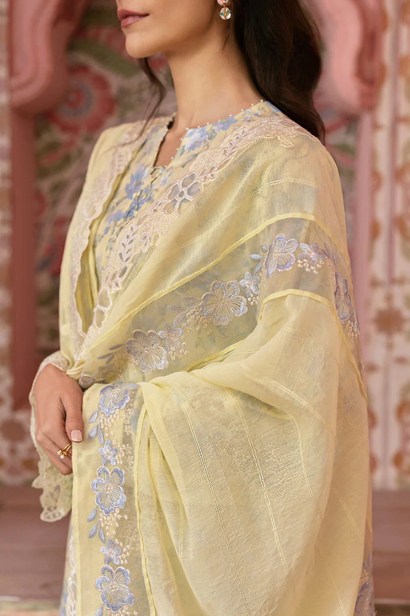 SUNSHINE DREAM-3PC PRINTED LAWN SUIT - Image 2