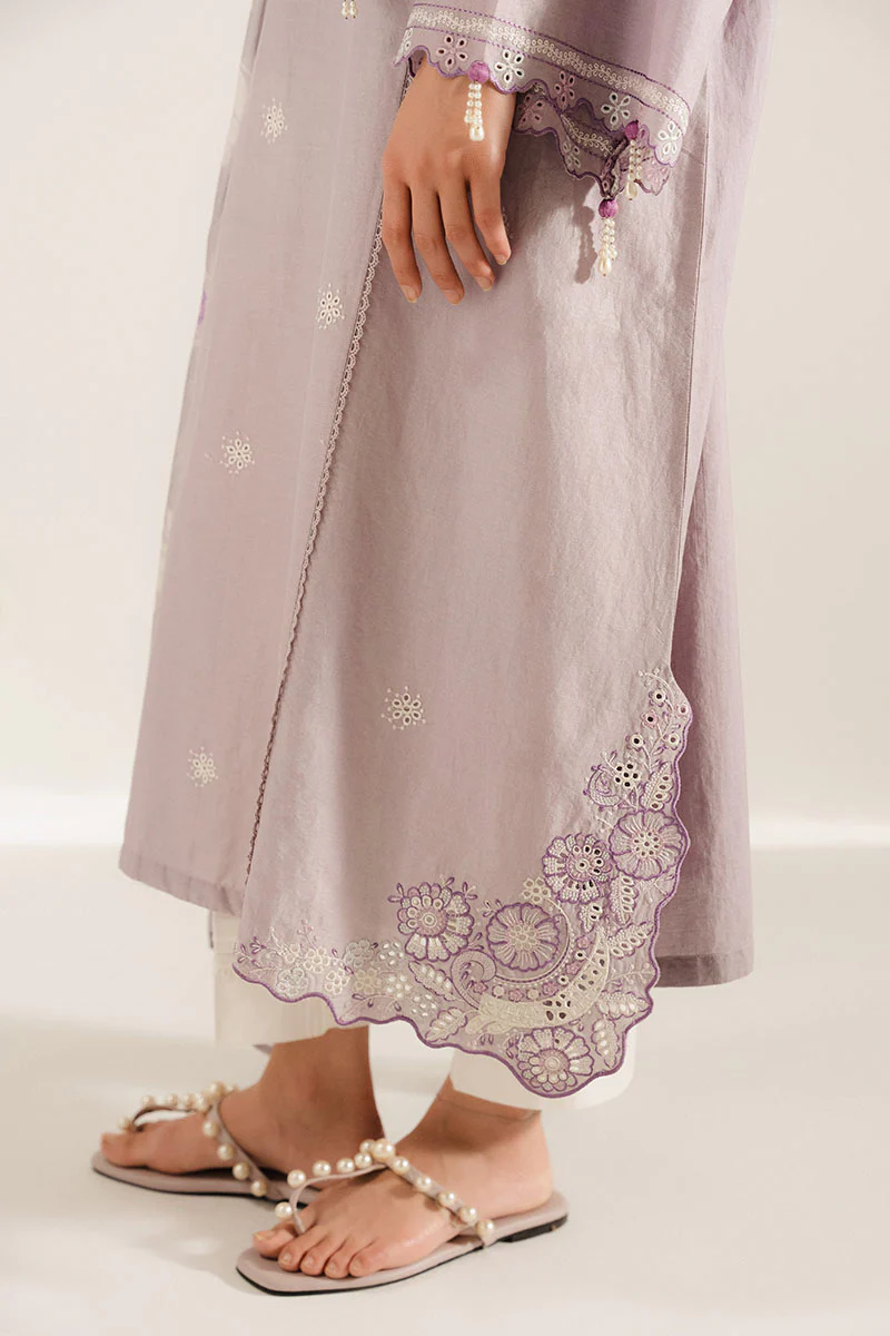 THISTLE BLOOM-2PC (SHIRT & DUPATTA) - Image 4