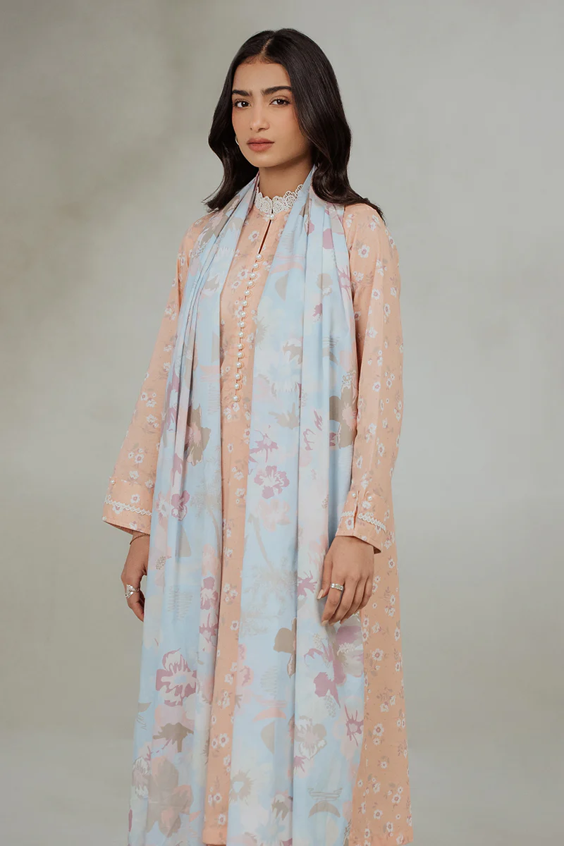 TROPICAL SHINE-3 PIECE (SHIRT,TROUSER AND DUPATTA) - Image 4