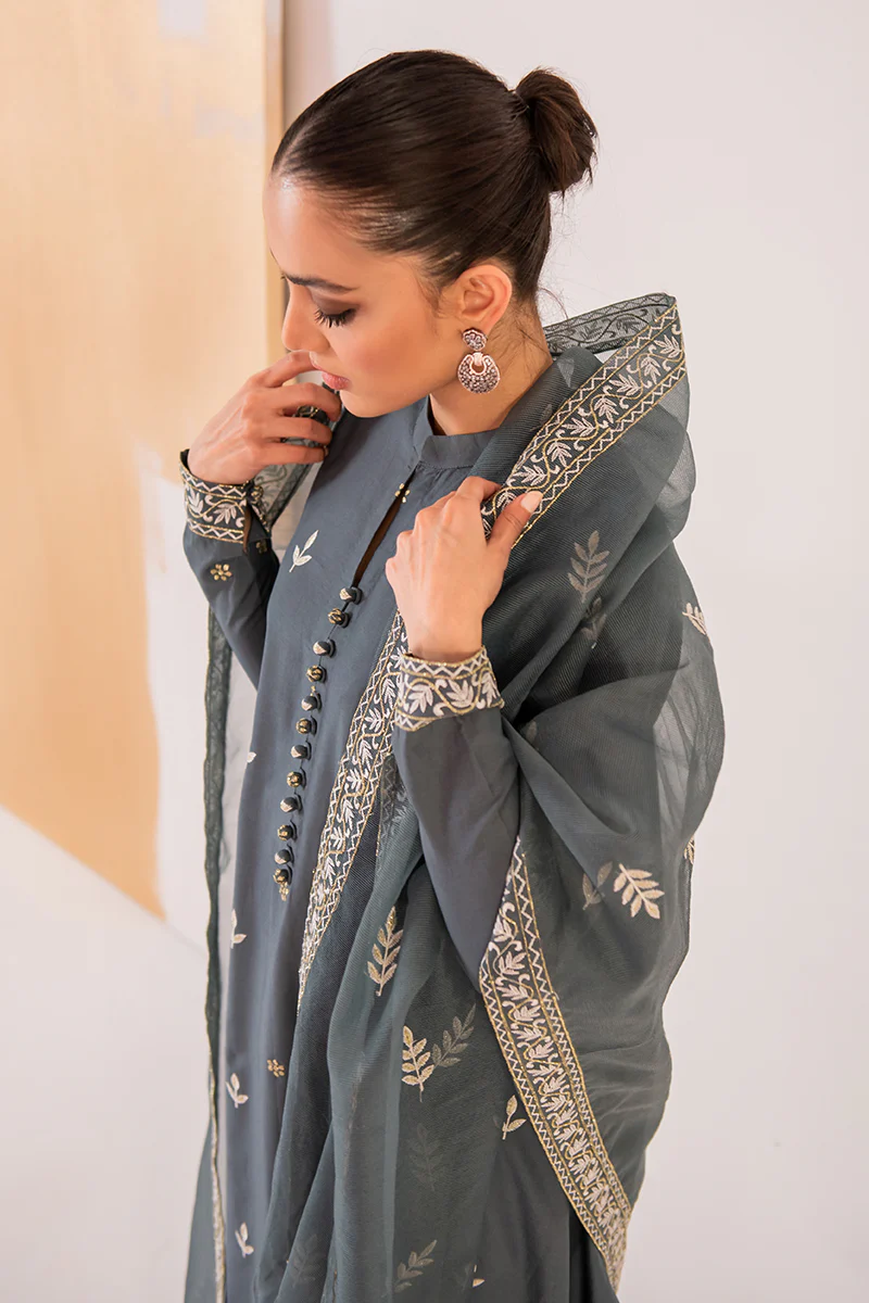 TUSCAN SUN-2PC (SHIRT & DUPATTA) - Image 8