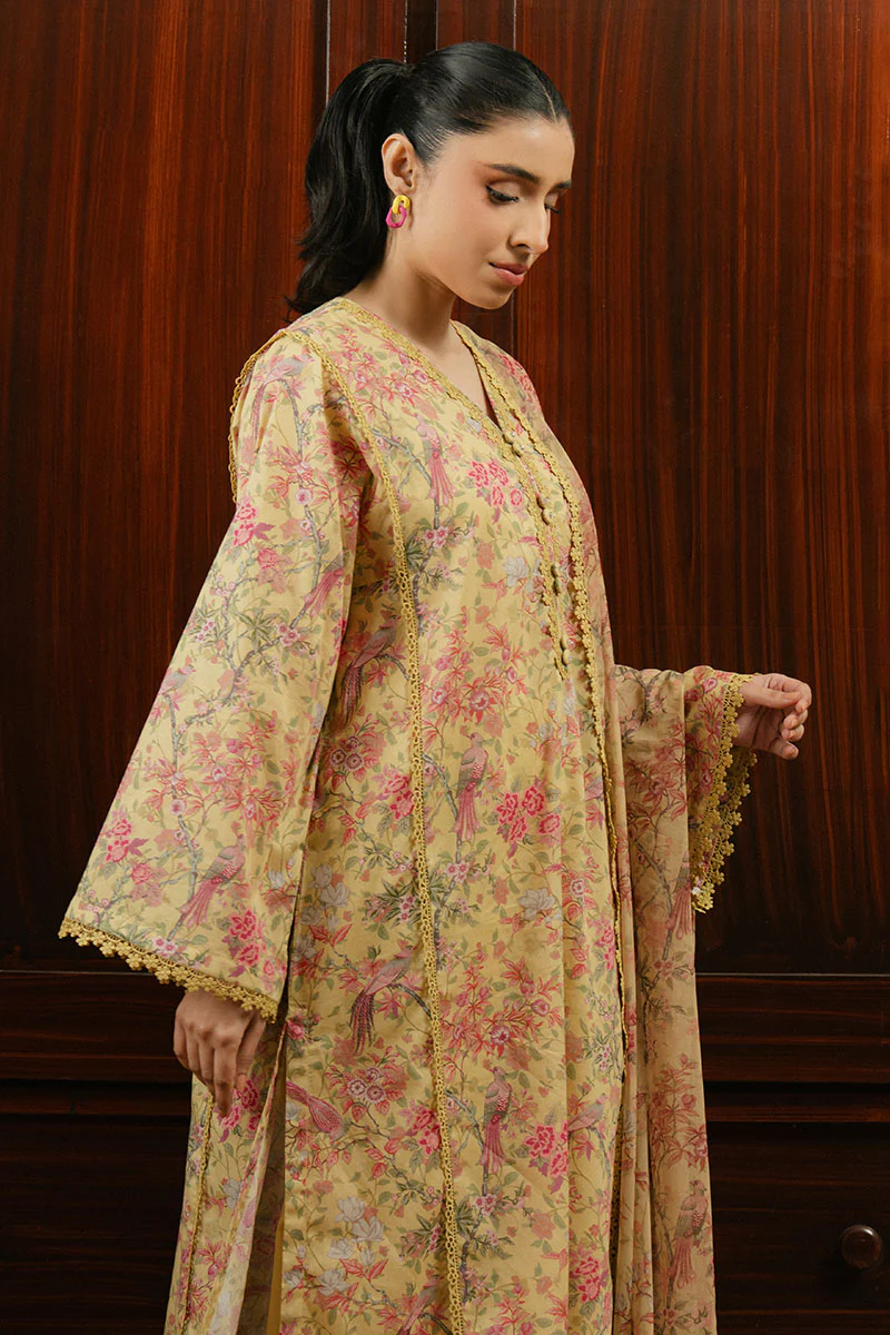 VERDANT GLOOM-3 PC PRINTED LAWN SUIT - Image 6