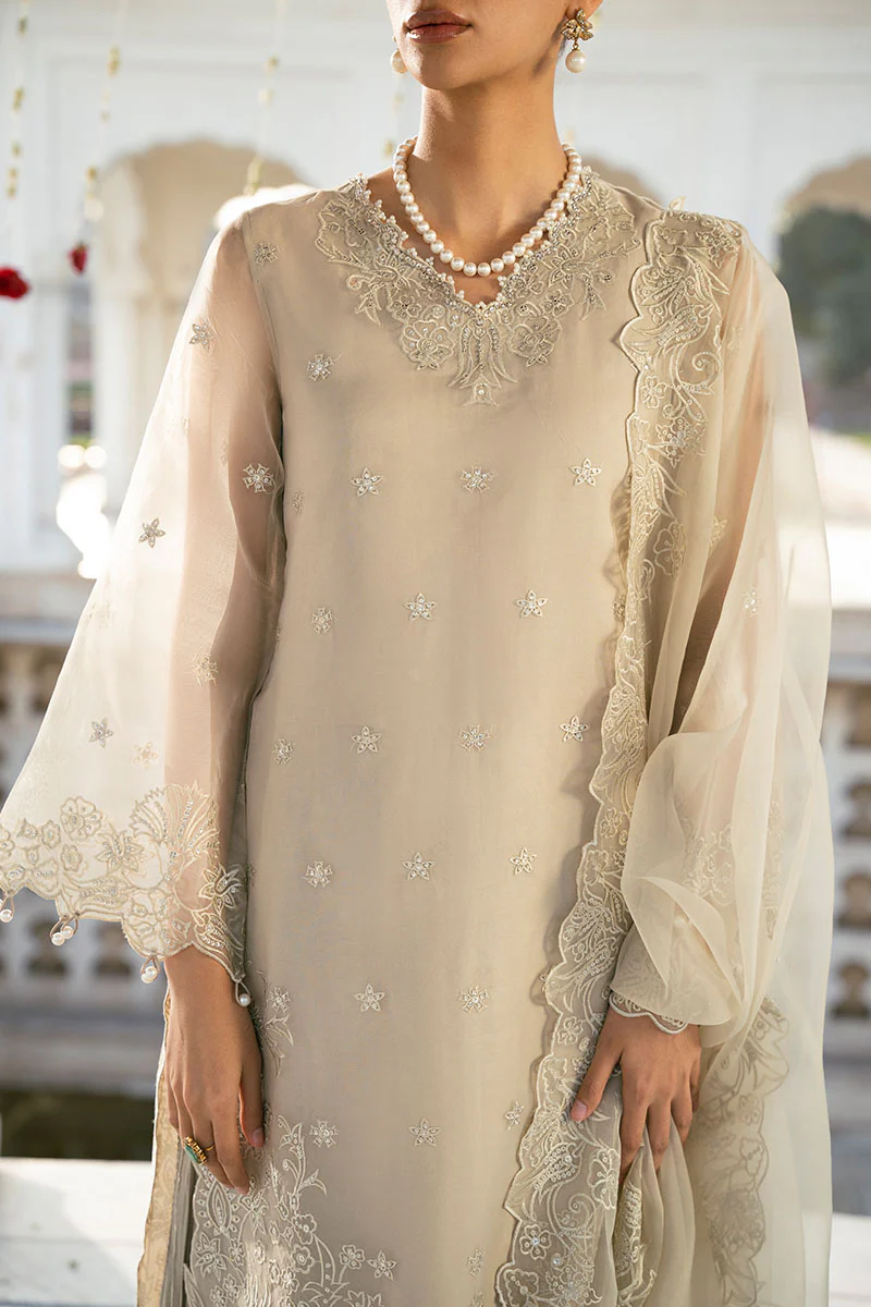 VERDANT TWIST-3PC (SHIRT, TROUSER & DUPATTA) - Image 3