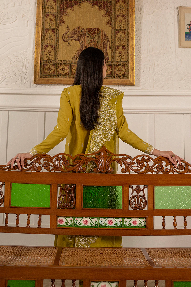 VIBRANT FIONA-3PC EMBROIDERED SUIT - Image 7