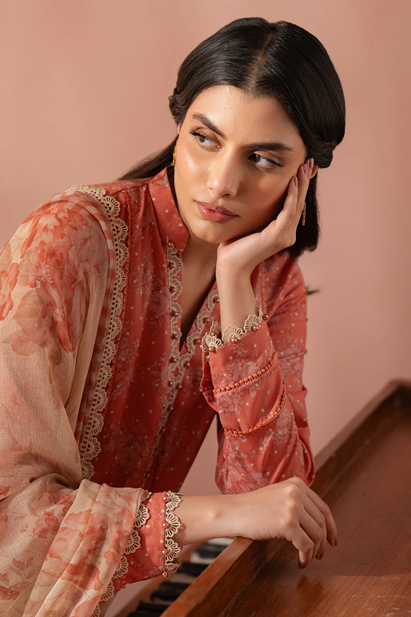 VINTAGE PRIDE-3 PIECE PRINTED SUIT - Image 5