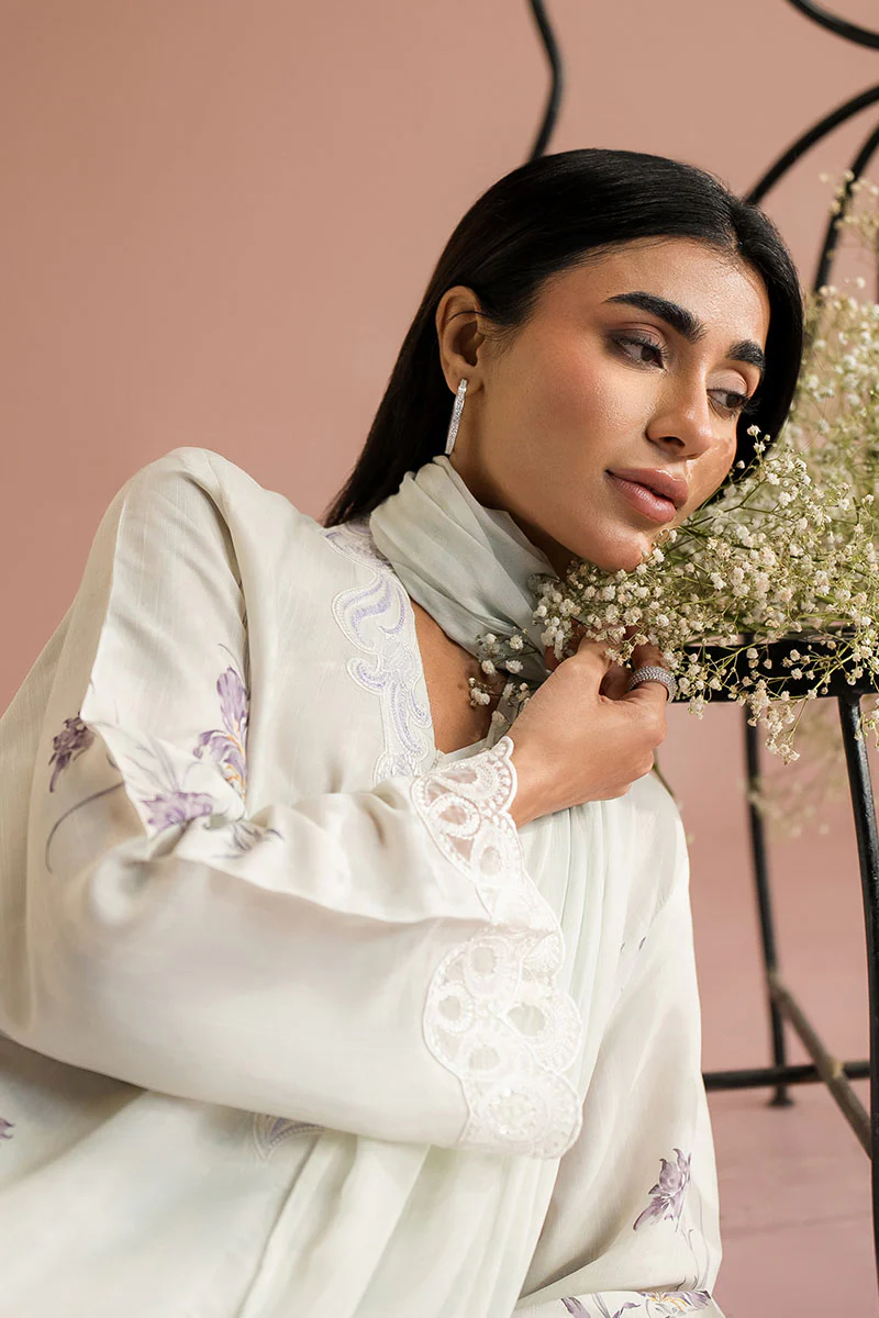 VIOLET VISTA-2PC (SHIRT & DUPATTA) - Image 3
