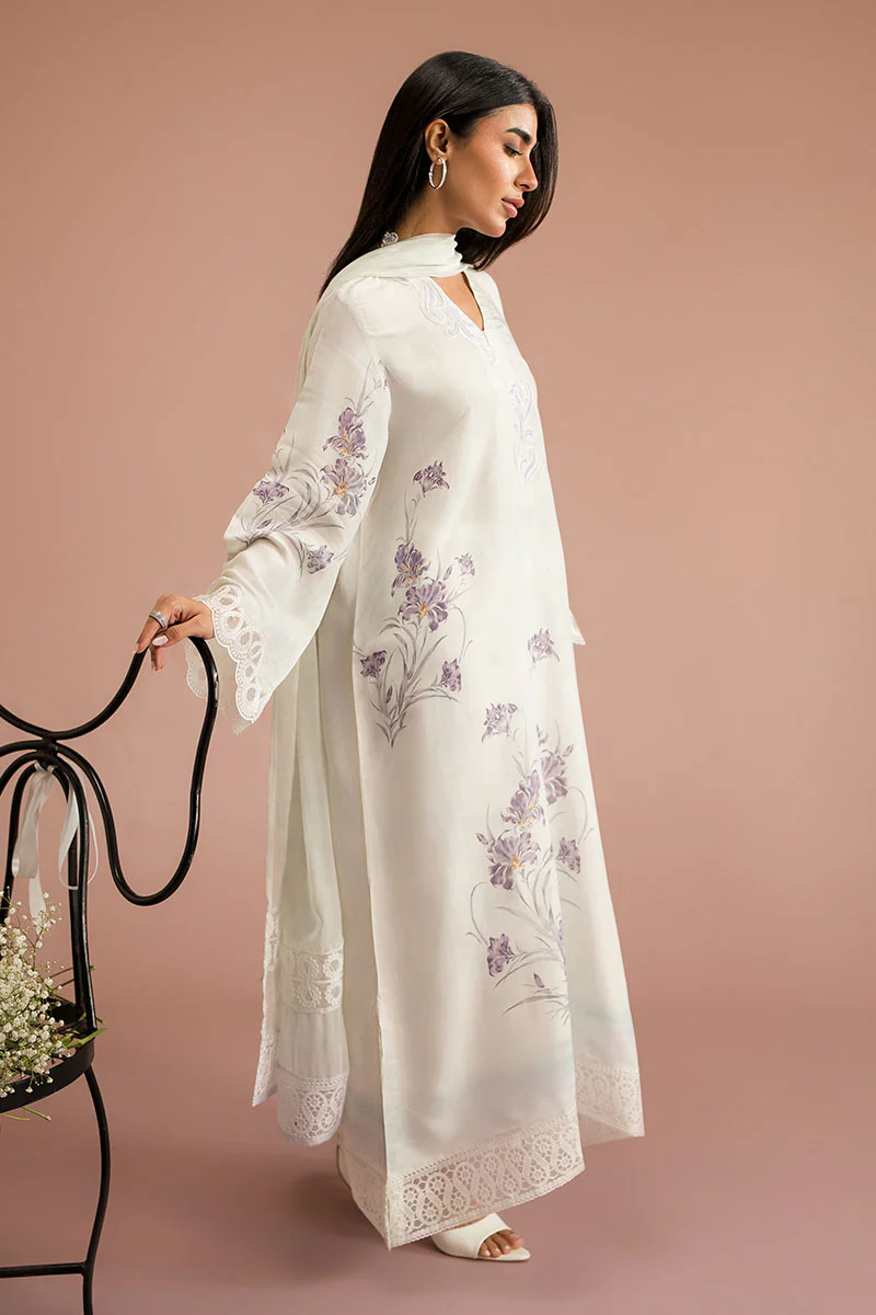 VIOLET VISTA-2PC (SHIRT & DUPATTA) - Image 6