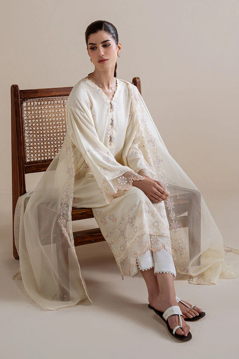VIVID STITCH-2PC (SHIRT & DUPATTA) - Image 2