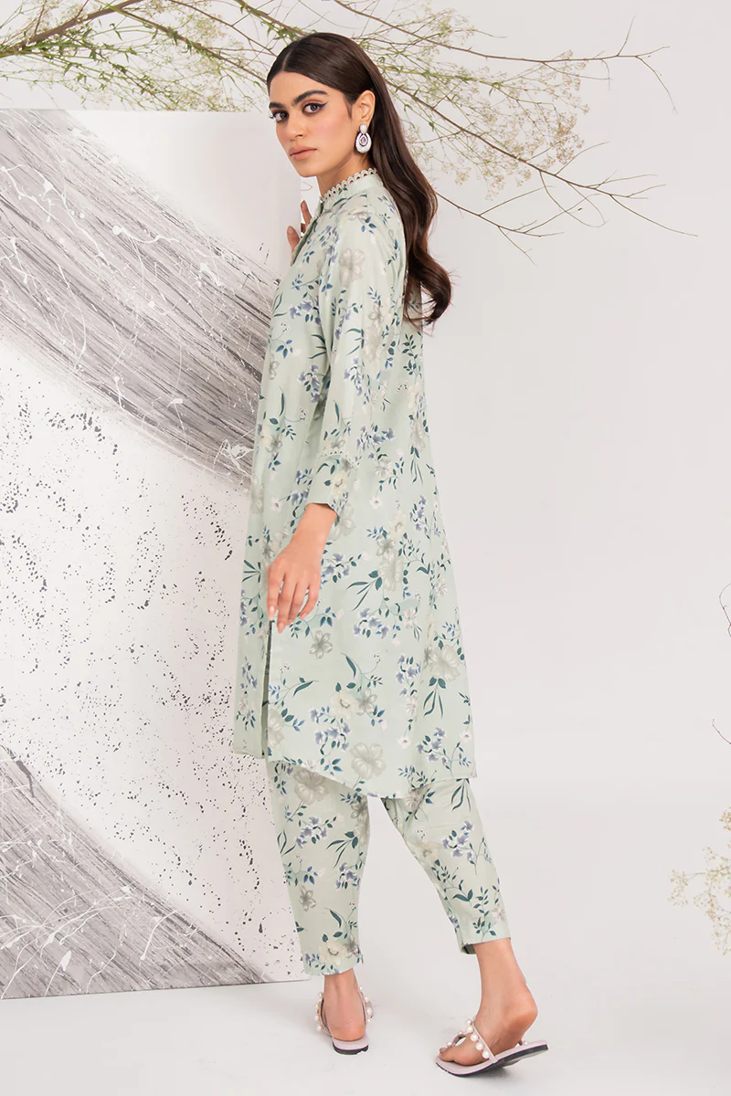 WATER LILLY-2PC (SHIRT & TROUSER) - Image 3