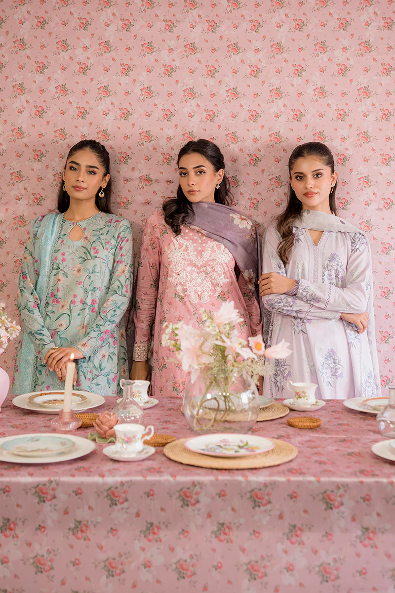 WINSOME ORCHID-3PC PRINTED LAWN SUIT - Image 7